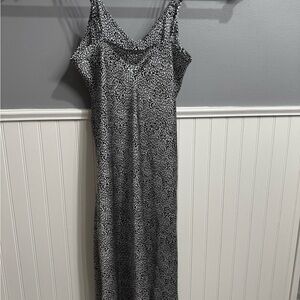 A New Day Monochrome Leopard Print Dress